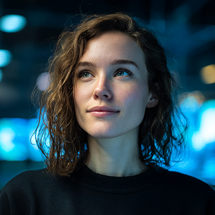 Portrait of Sarah M.